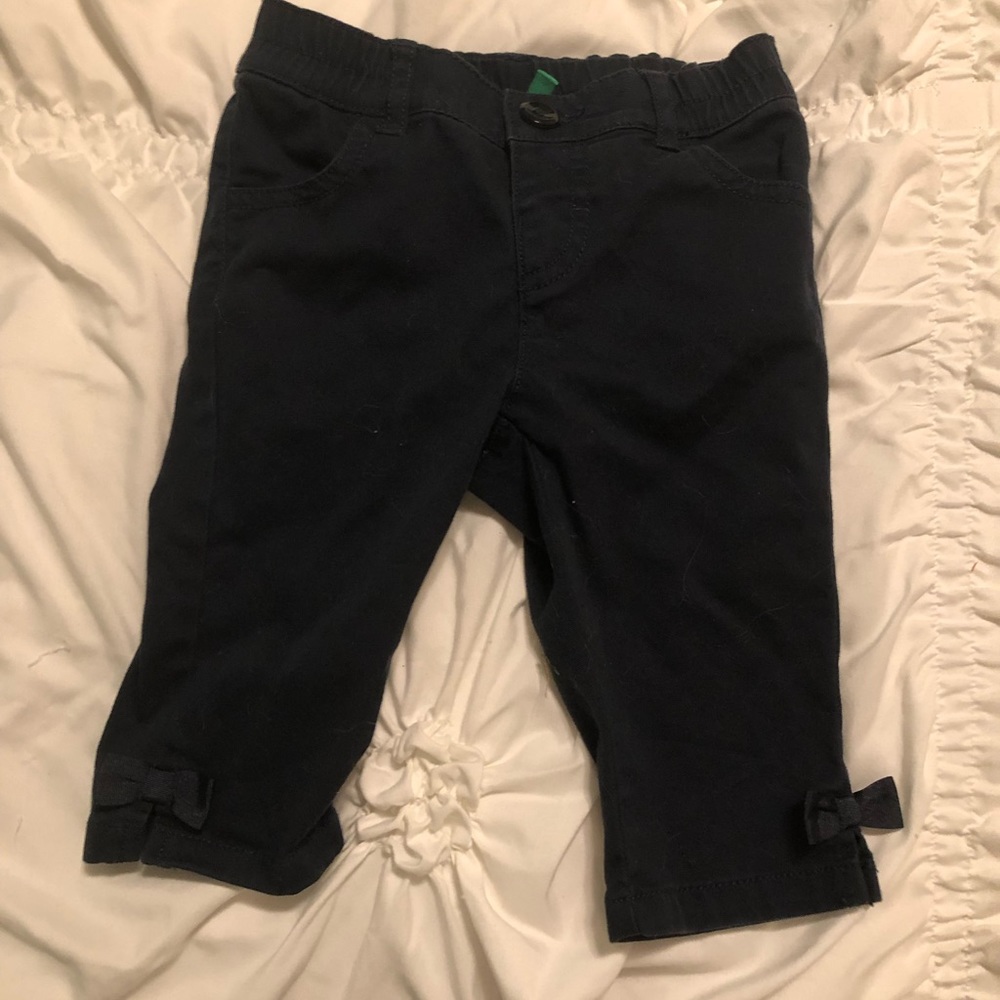 Blue capris